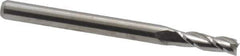 M.A. Ford - 7/64", 3/8" LOC, 1/8" Shank Diam, 1-1/2" OAL, 3 Flute, Solid Carbide Square End Mill - Single End, Uncoated, Spiral Flute, 30° Helix, Centercutting, Right Hand Cut, Right Hand Flute, Series 116 - Exact Tool & Supply