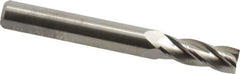 M.A. Ford - 9/32", 3/4" LOC, 5/16" Shank Diam, 2-1/2" OAL, 4 Flute, Solid Carbide Square End Mill - Single End, Uncoated, Spiral Flute, 30° Helix, Centercutting, Right Hand Cut, Right Hand Flute, Series 111 - Exact Tool & Supply