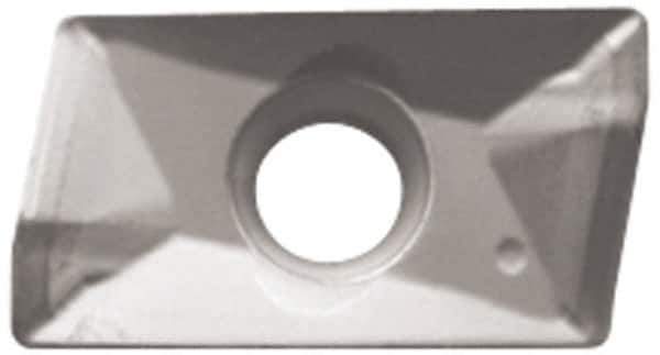 Tungaloy - ASMT170516 MJ Grade AH120 Carbide Milling Insert - TiAlN Finish, 0.22" Thick, 1/16" Corner Radius - Exact Tool & Supply