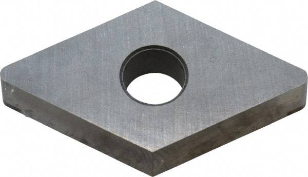 Tungaloy - 2QP-DNGA432 Grade BX380 PCBN Turning Insert - Uncoated, 55° Diamond, 1/2" Inscr Circle, 3/16" Thick, 1/32" Corner Radius - Exact Tool & Supply