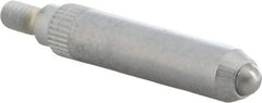 Mitutoyo - #4-48, 1.5mm Ball Diam, Carbide Ball Contact Point - 1" Contact Point Length, Use with Dial Indicators, Digimatic Dial Indicators, Linear Gages - Exact Tool & Supply
