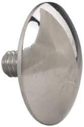 Mitutoyo - #4-48, 3/8" Ball Diam, Carbide Spherical Contact Point - 0.0938" Contact Point Length, Use with AGD 1,2,3,4 - Exact Tool & Supply