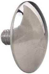 Mitutoyo - #4-48, 3/8" Ball Diam, Carbide Spherical Contact Point - 0.0938" Contact Point Length, Use with AGD 1,2,3,4 - Exact Tool & Supply