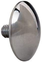 Mitutoyo - #4-48, 1/2" Ball Diam, Carbide Spherical Contact Point - 1/8" Contact Point Length, Use with AGD 1,2,3,4 - Exact Tool & Supply