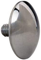 Mitutoyo - #4-48, 1/2" Ball Diam, Carbide Spherical Contact Point - 1/8" Contact Point Length, Use with AGD 1,2,3,4 - Exact Tool & Supply