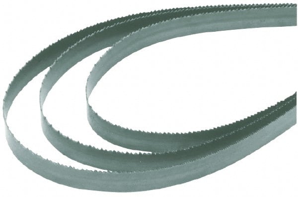 M.K. MORSE - 10 to 14 TPI, 11' 6" Long x 1" Wide x 0.035" Thick, Welded Band Saw Blade - Exact Tool & Supply