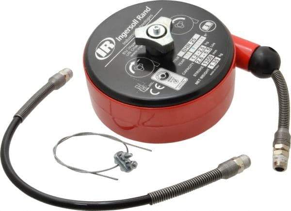 Ingersoll-Rand - 5.5 Lb Load Capacity, 4-1/4' Travel Distance, Tool Balancer - Polyurethane Cable, Aluminum Housing, Tension Adjustment - Exact Tool & Supply