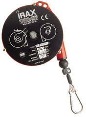 Ingersoll-Rand - 6.61 Lb Load Capacity, 5-1/4' Travel Distance, Tool Balancer - Stainless Steel Cable, Cast Aluminum Housing, Tension Adjustment - Exact Tool & Supply