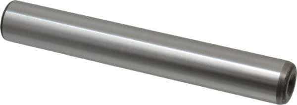 Dayton Lamina - 1" Diam x 7" Long Press Fit Ball Bearing Guide Post - 5/16-18, Hardened Steel - Exact Tool & Supply