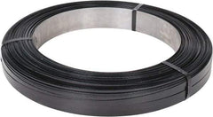 Made in USA - 2,153' Long x 5/8" Wide, Oscillated Coil Steel Strapping - 1,670 Lb Capacity, 0.023" Thick - Exact Tool & Supply