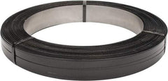 Made in USA - 1,378' Long x 3/4" Wide, Oscillated Coil Steel Strapping - 3,050 Lb Capacity, 0.029" Thick - Exact Tool & Supply