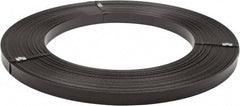 Made in USA - 851' Long x 1-1/4" Wide, Ribbon Wound Coil Steel Strapping - 5,250 Lb Capacity, 0.029" Thick - Exact Tool & Supply