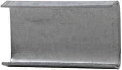 Made in USA - 1/2 Inch Wide, Snap On, Steel Open Seal - 5,000 Piece - Exact Tool & Supply