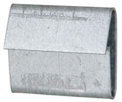 Made in USA - 5/8 Inch Wide, Overlap, Steel Pusher Seal - 5,000 Piece - Exact Tool & Supply