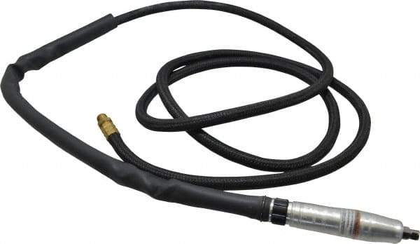 Ingersoll-Rand - 1/8" Collet, Straight Handle, Straight Air Die Grinder - 60,000 RPM, Rear Exhaust, 7 CFM, 0.1 hp - Exact Tool & Supply