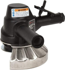 Ingersoll-Rand - 7" Wheel Diam, 6,000 RPM, Pneumatic Angle & Disc Grinder - 5/8-11 Spindle, 61 CFM - Exact Tool & Supply