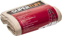 TRIMACO - Extra Heavyweight 10 oz Canvas Drop Cloth - 15' x 4' - Exact Tool & Supply