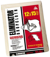 TRIMACO - Heavy Weight Butyl Drop Cloth - 15' x 12' - Exact Tool & Supply