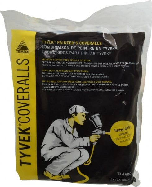 TRIMACO - Size 2XL Film Laminate General Purpose Coveralls - Exact Tool & Supply