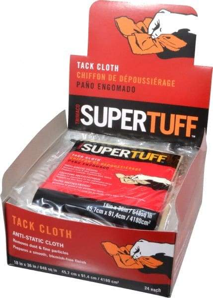 TRIMACO - Cotton Tack Cloth - 36" Long x 18" Wide - Exact Tool & Supply