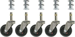 Bevco - Black Conductive Casters - Exact Tool & Supply