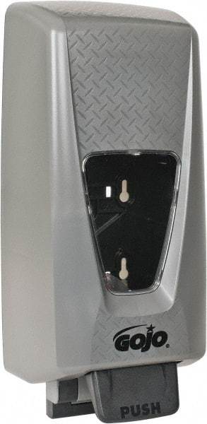 GOJO - 5000 mL Liquid Hand Soap Dispenser - ABS Plastic, Hanging, Gray - Exact Tool & Supply