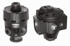 Norgren - 3/4 NPT Port, Zinc Hi-Flow Pilot Operated Regulator - 10 to 300 psi Range, 300 Max psi Supply Pressure, 1/2" Gauge Port Thread, 2.7" Wide x 5.2" High - Exact Tool & Supply