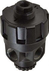 Norgren - 1/2 NPT Port, 220 CFM, Zinc Hi-Flow Pilot Operated Regulator - 10 to 300 psi Range, 300 Max psi Supply Pressure, 1/2" Gauge Port Thread, 2.7" Wide x 4.4" High - Exact Tool & Supply