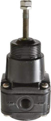 Norgren - 1/4 NPT Port, 17 CFM, Aluminum Instrumentation Regulator - 0.6 to 30 psi Range, 290 Max psi Supply Pressure, 1/4" Gauge Port Thread, 2.48" Wide x 5.71" High - Exact Tool & Supply