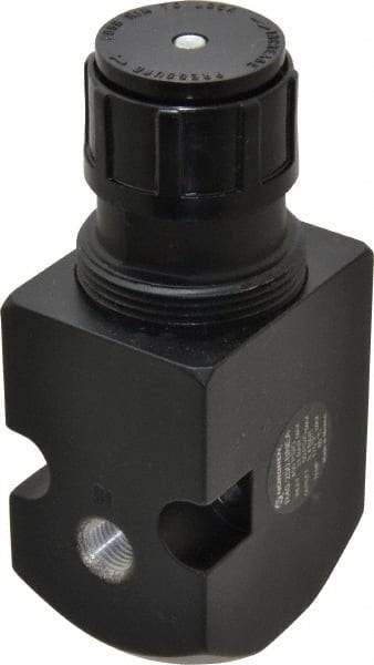 Norgren - 1/4 NPT Port, 6.4 CFM, Aluminum Remote Pilot Regulator - 2 to 50 psi Range, 450 Max psi Supply Pressure, 2.47" Wide x 5.24" High - Exact Tool & Supply