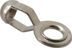Made in USA - 1/2 Inch Long Nickel Plated Brass End Coupling - For Trade Size Numbers 8 and 10 10 Ball Chains - Exact Tool & Supply