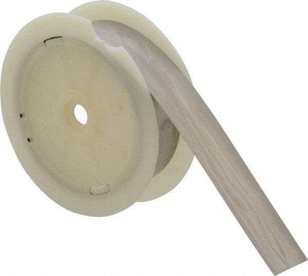 Starrett - 0.0005 Inch Thick x 7.62 m Long x 1/2 Inch Wide, Feeler Stock Roll - Tempered Steel - Exact Tool & Supply