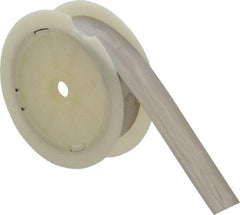 Starrett - 0.0005 Inch Thick x 7.62 m Long x 1/2 Inch Wide, Feeler Stock Roll - Tempered Steel - Exact Tool & Supply