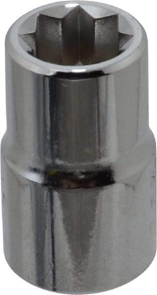 Proto - 7/16", 1/2" Drive, Standard Hand Socket - 8 Points, 1-7/16" OAL, Alloy Steel, Chrome Finish - Exact Tool & Supply