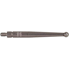 NES - Test Indicator Contact Points Ball Material: Carbide For Use With: Mitutoyo Model 513-202N - Exact Tool & Supply