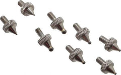 Value Collection - Carbide, Ball Test Indicator Contact Point - 1/4" Contact Point Length, Use with IPD Gages - Exact Tool & Supply
