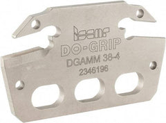 Iscar - Right Hand, 0.157 Inch Insert Width, Indexable Cutoff and Grooving Support Blade - DGAMM38-4 BLADE - Exact Tool & Supply