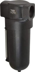 Norgren - 1-1/2" Port, 11.88" High x 4-3/4" Wide Heavy Duty Filter with Metal Bowl, Automatic Drain - 425 SCFM, 250 Max psi, 150°F Max Temp, Sight Glass Included, 32 oz Bowl Capacity - Exact Tool & Supply