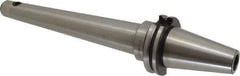 Collis Tool - CAT40 Taper Shank 1/2" Hole End Mill Holder/Adapter - 7/8" Nose Diam, 9" Projection - Exact Tool & Supply