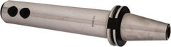 Collis Tool - CAT40 Taper Shank 1" Hole End Mill Holder/Adapter - 1-5/8" Nose Diam, 9" Projection - Exact Tool & Supply