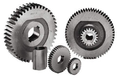 Boston Gear - 12 Pitch, 2-3/4" Pitch Diam, 2.917" OD, 33 Tooth Spur Gear - 3/4" Face Width, 1" Bore Diam, 14.5° Pressure Angle, Steel - Exact Tool & Supply