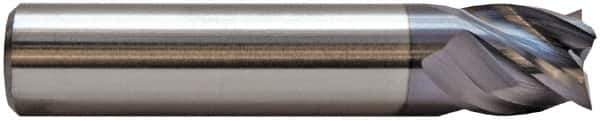 M.A. Ford - 10mm, 32mm LOC, 16mm Shank Diam, 92mm OAL, 4 Flute, Solid Carbide Square End Mill - Single End, ALtima Finish, 35/38° Helix, Centercutting, Right Hand Cut, Right Hand Flute, Series 177 - Exact Tool & Supply