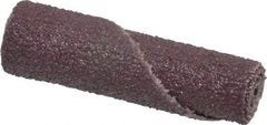 Standard Abrasives - 3/4" Max Roll Diam x 1-1/2" OAL, 60 Grit Aluminum Oxide Straight Cartridge Roll - 1/4" Pilot Hole Diam, Medium Grade - Exact Tool & Supply