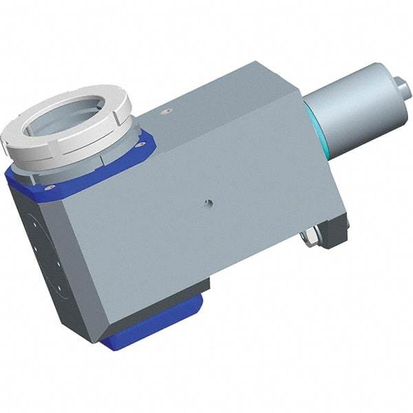 Exsys-Eppinger - 1" Max Cut, VDI Live Tooling - 106mm Projection, CAT40 Series, For VDI50, Through Coolant - Exact Tool & Supply