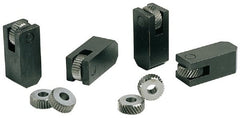 SPI - Knurl Carrier Blocks (Heads); Carrier Block Head Type: Clamp-Type Knurler Carrier Block ; Knurl Series: GK ; Number of Knurls Held: 1 ; Overall Width (Inch): 5/8 ; Overall Height (Inch): 5/8 ; Overall Length (Inch): 1-1/2 - Exact Tool & Supply