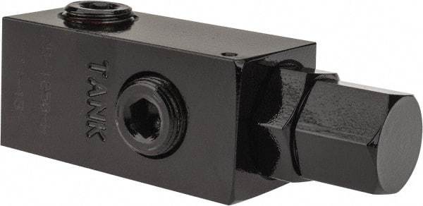 Prince - 16 GPM 1/2 Inlet Cast Iron Hydraulic Control Valve - 1-1/2" Wide x 4.557" Long - Exact Tool & Supply