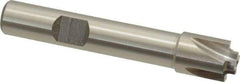 Interstate - 3/64" Radius, 7/16" Mill Diam, 4 Flute High Speed Steel Corner Rounding End Mill - Single End, Uncoated, 2-1/2" OAL, 3/8" Shank Diam - Exact Tool & Supply