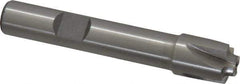 Interstate - 1/16" Radius, 7/16" Mill Diam, 4 Flute High Speed Steel Corner Rounding End Mill - Single End, Uncoated, 2-1/2" OAL, 3/8" Shank Diam - Exact Tool & Supply