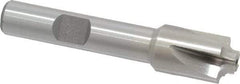 Interstate - 3/32" Radius, 1/2" Mill Diam, 4 Flute High Speed Steel Corner Rounding End Mill - Single End, Uncoated, 2-1/2" OAL, 3/8" Shank Diam - Exact Tool & Supply