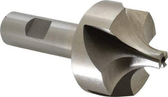 Interstate - 5/8" Radius, 1-15/16" Mill Diam, 4 Flute High Speed Steel Corner Rounding End Mill - Single End, Uncoated, 4" OAL, 3/4" Shank Diam - Exact Tool & Supply